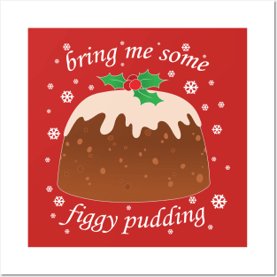 Christmas Pudding Posters and Art